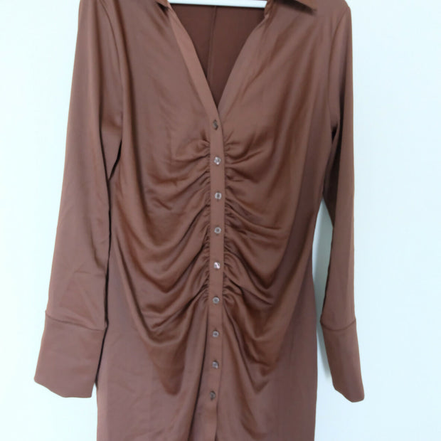 H&M brown dress - size L