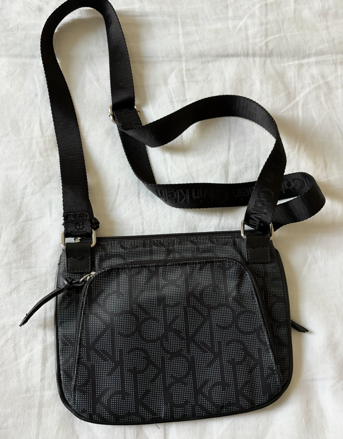 Calvin Klein Black/Grey Crossbody Bag