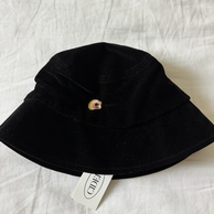 Black Velvet Bucket Hat