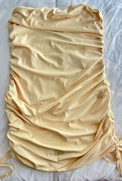 Shein Yellow pool dress