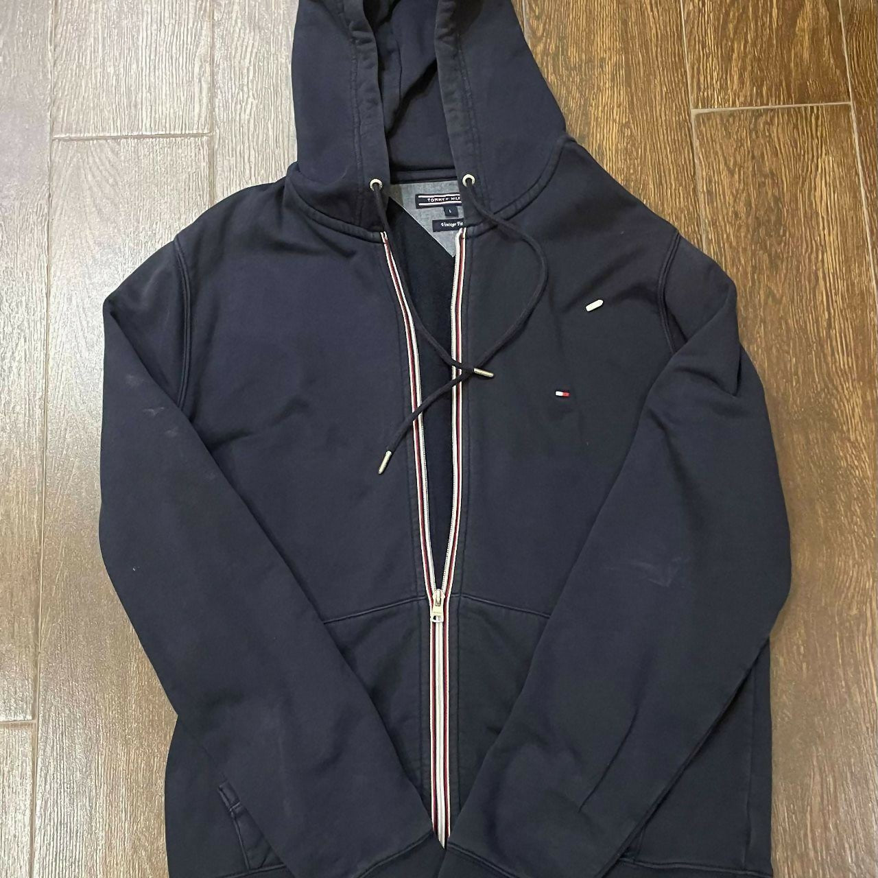 Polo Ralph Lauren Men's Navy and Blue Hoodie