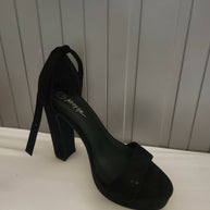 Nasty Gal Black Block Heels