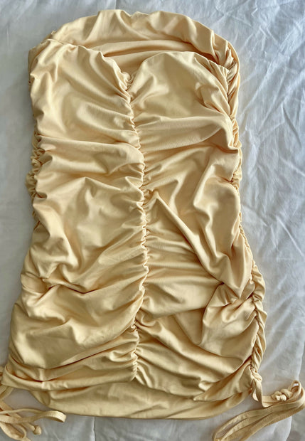 Shein Yellow pool dress