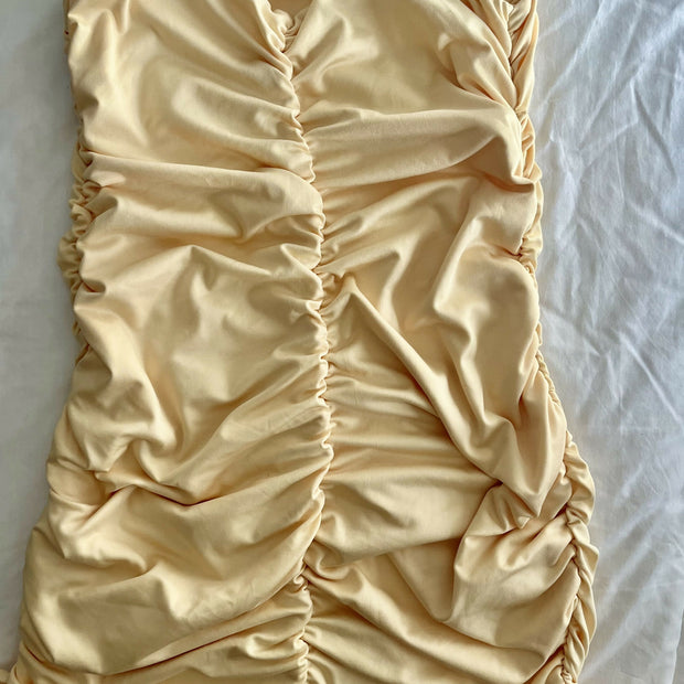 Shein Yellow pool dress