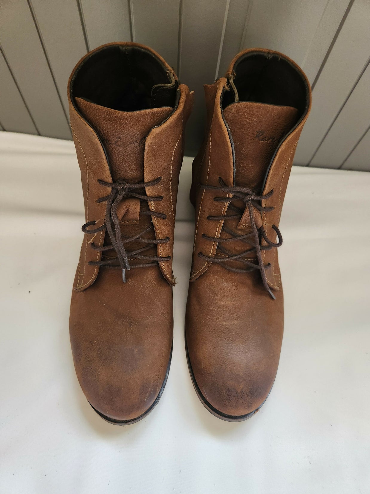 Rare Earth Brown Ankle Boots