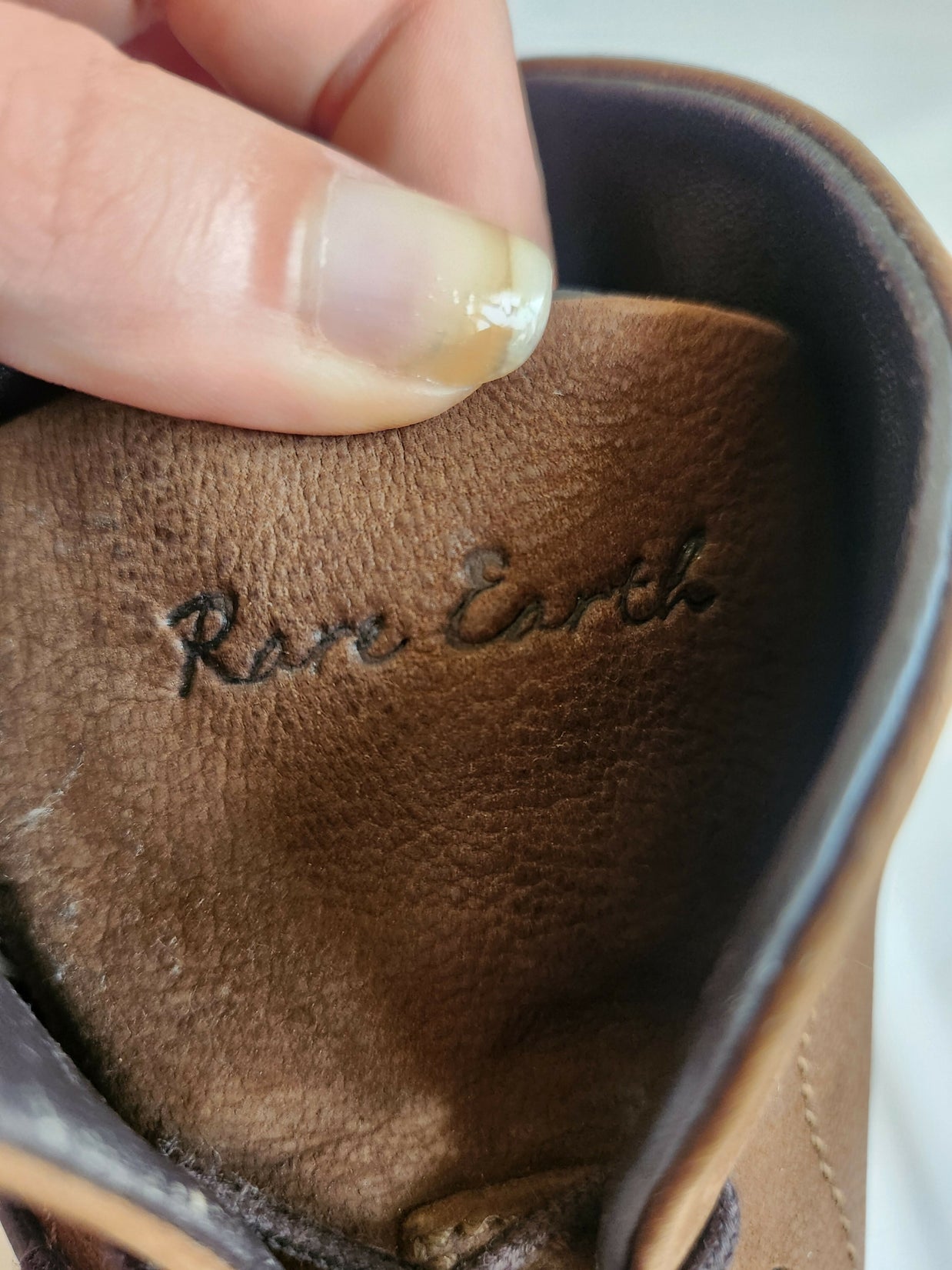 Rare Earth Brown Ankle Boots