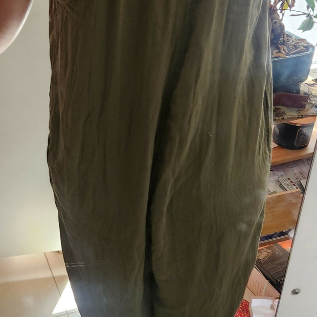 Old Navy Olive Green Jumpsuit