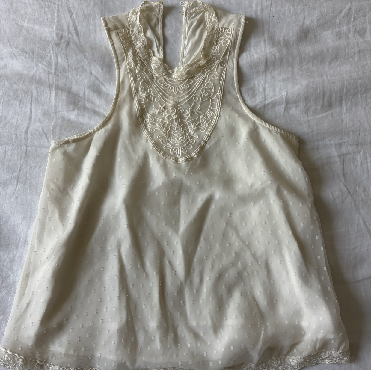 Hollister Embroidered Halter Top