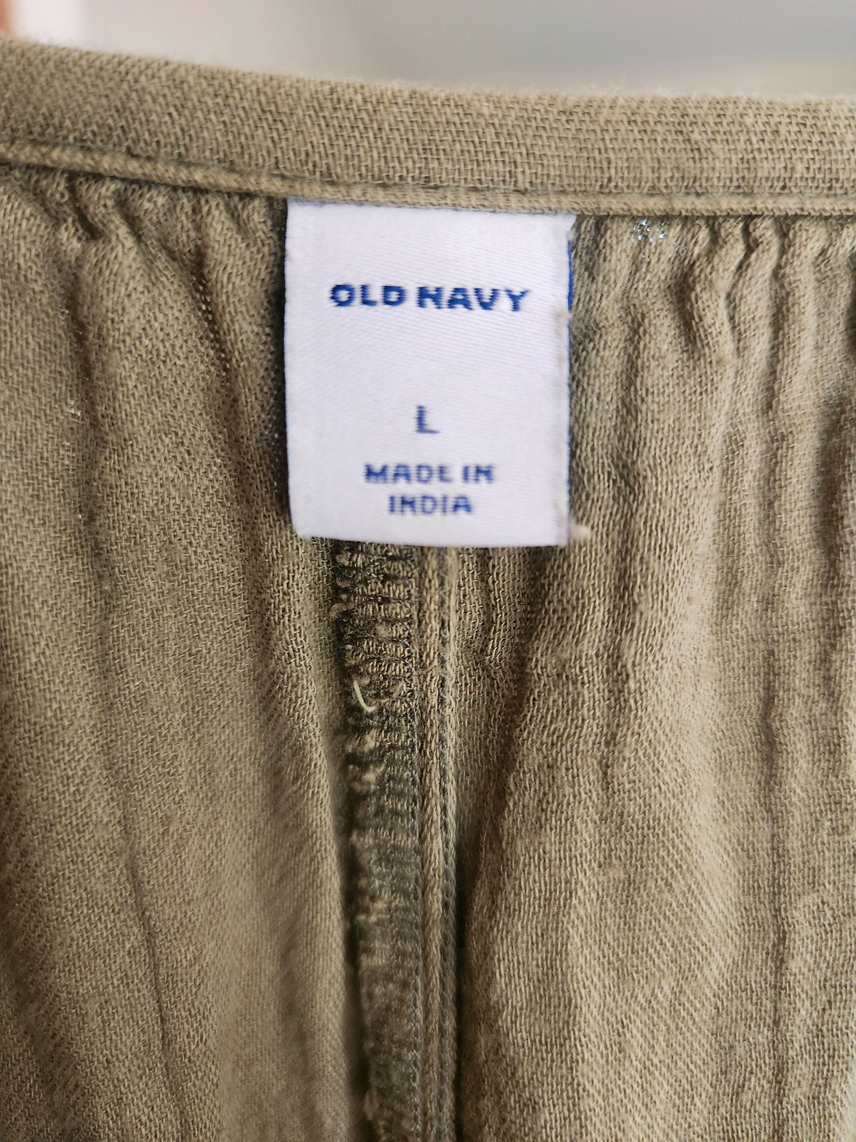 Old Navy Olive Green Jumpsuit