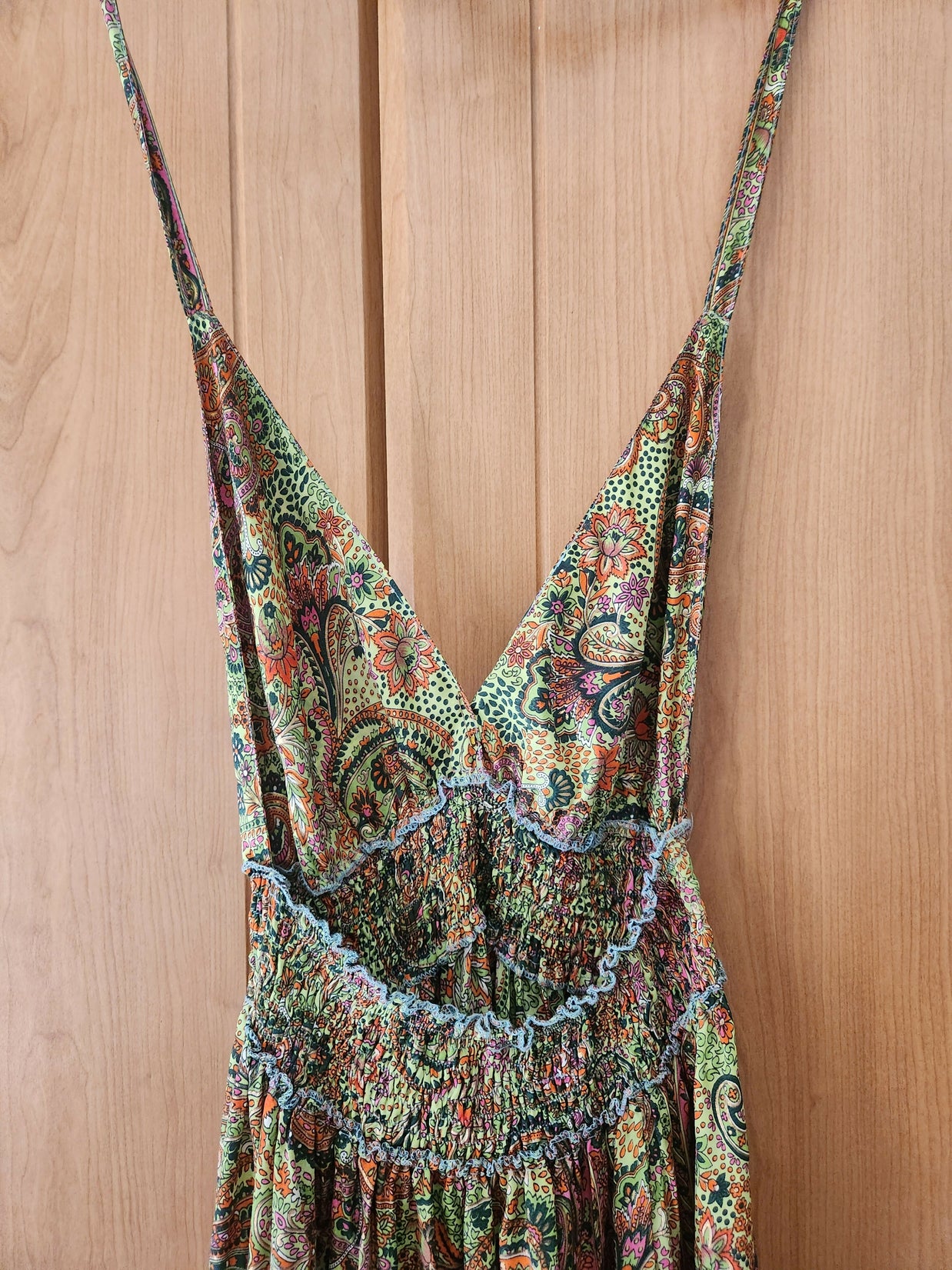 Multi Colored Pattern Summer Dress