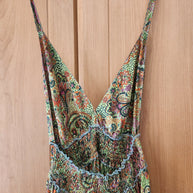 Multi Colored Pattern Summer Dress