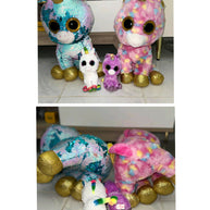 Unicorn Plushie Set TY Brand