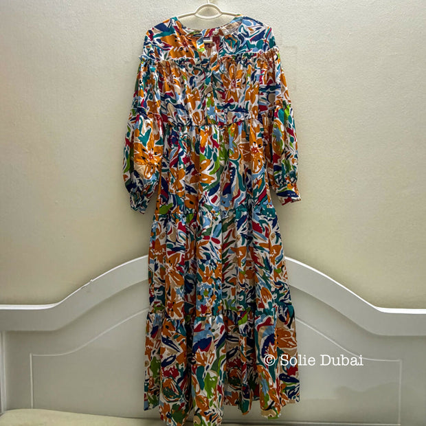 🌿 Pre-loved Maxi Dress – Elegant & Effortless 🌿