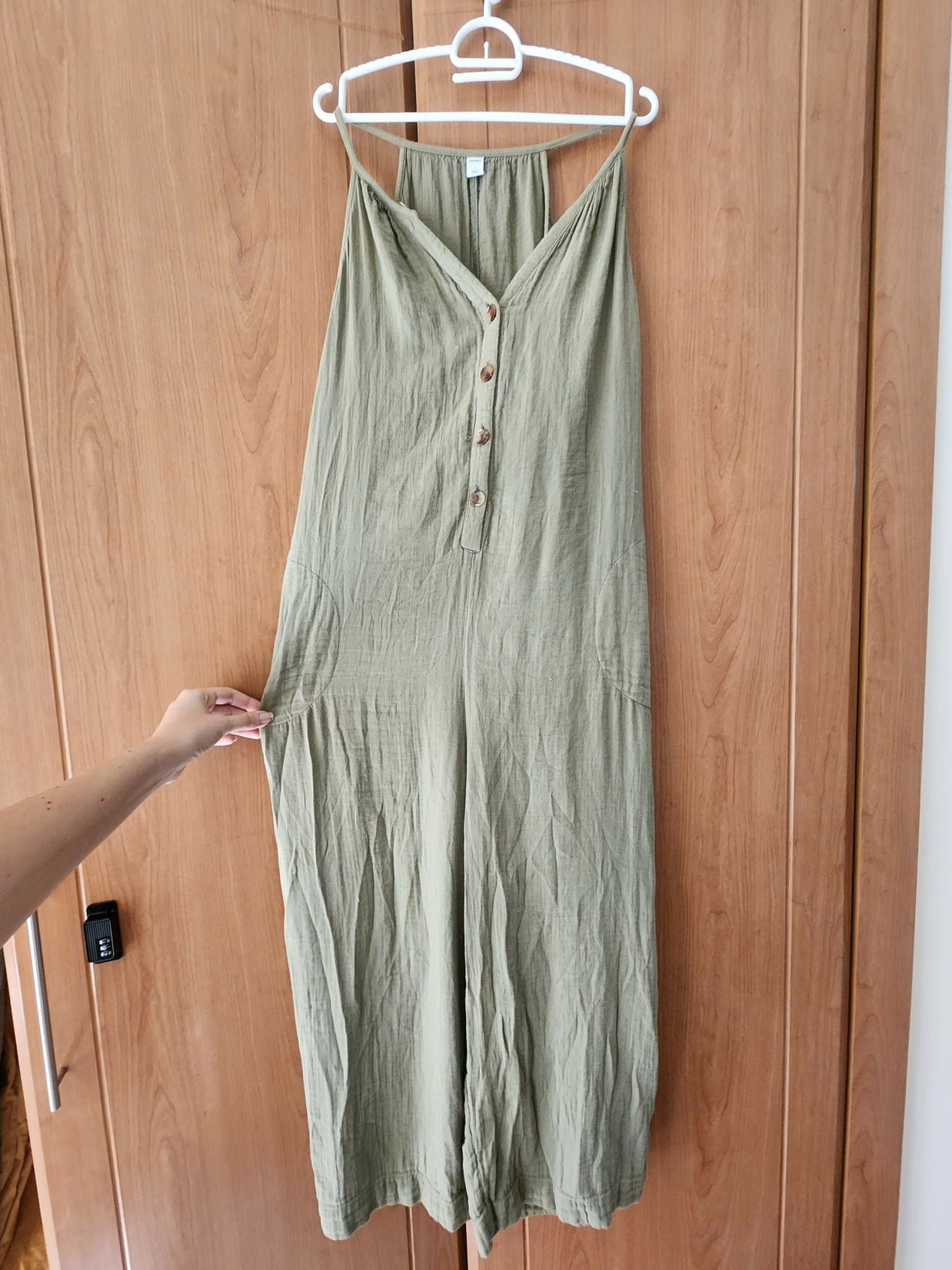 Old Navy Olive Green Jumpsuit