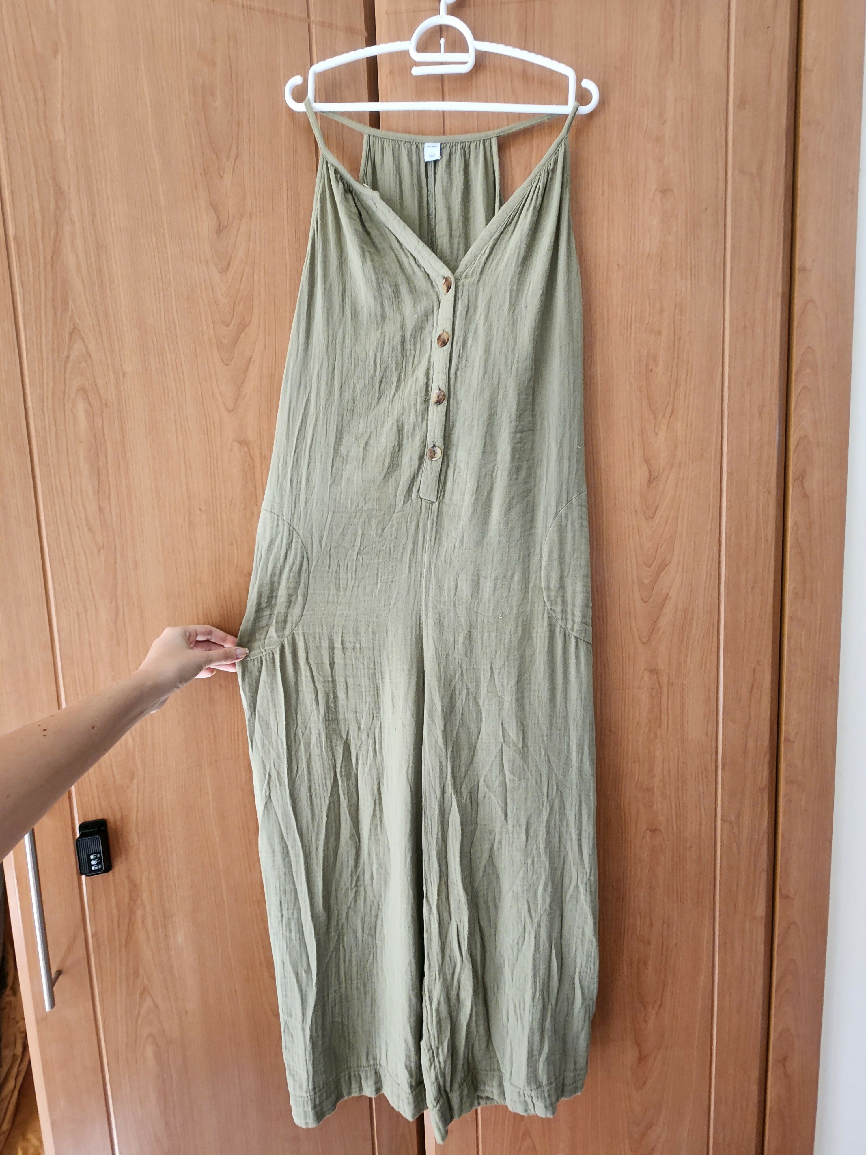 Old Navy Olive Green Jumpsuit