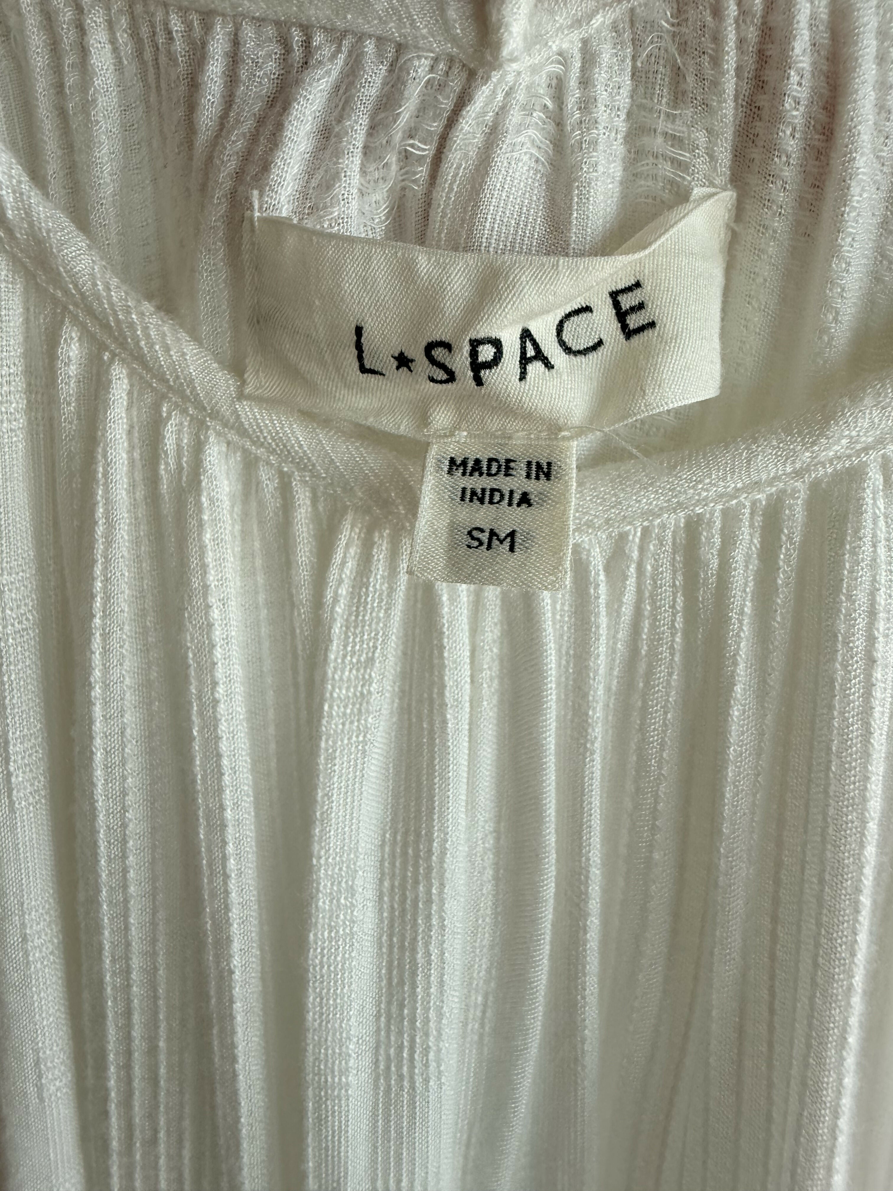 LSpace Malibu Dress in Cream | Size S/M