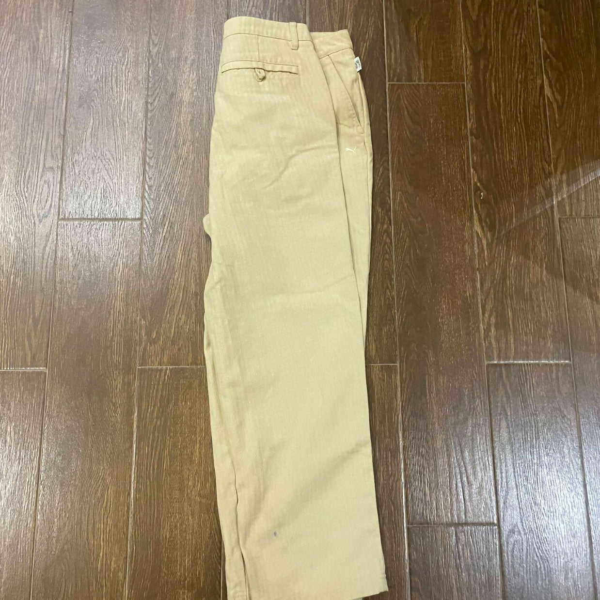 Puma Men's Tan and Cream Trousers