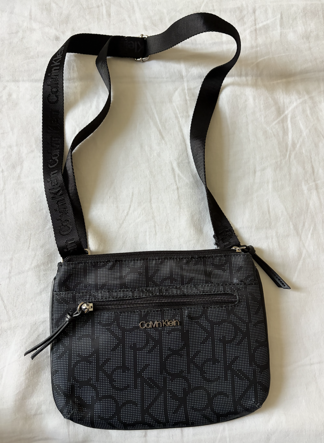 Calvin Klein Black/Grey Crossbody Bag