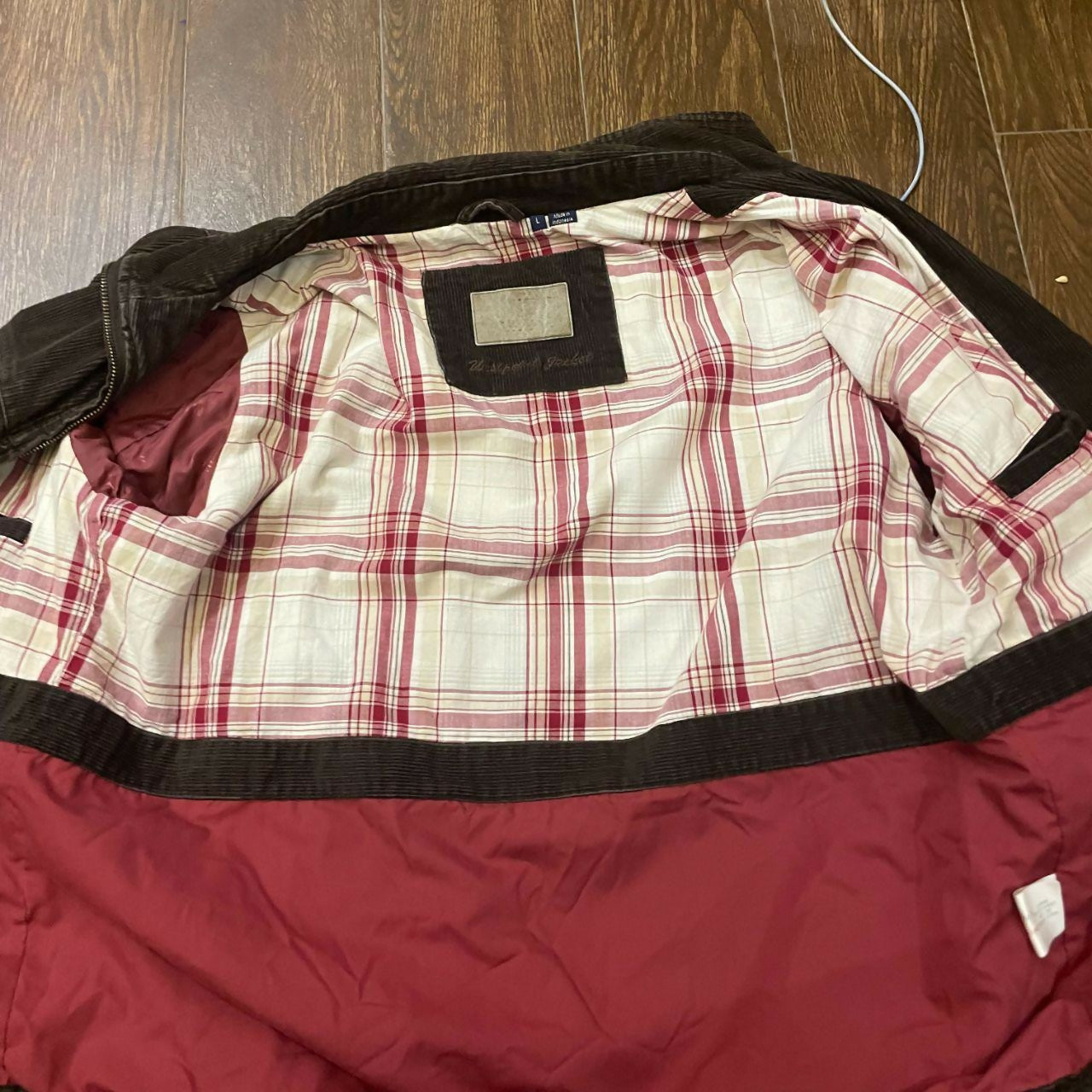 Maine Men's Brown and Red Jacket