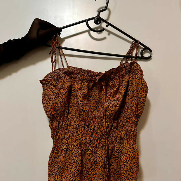 TopShop Sunset safari tie up top