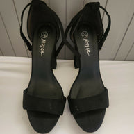 Nasty Gal Black Block Heels