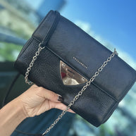 Coccinelle leather crossbody bag black excellent condition