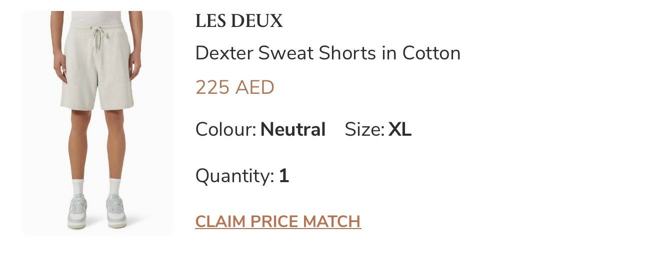 Lea Deux - Dexter Sweat Shorts, cotton - XL