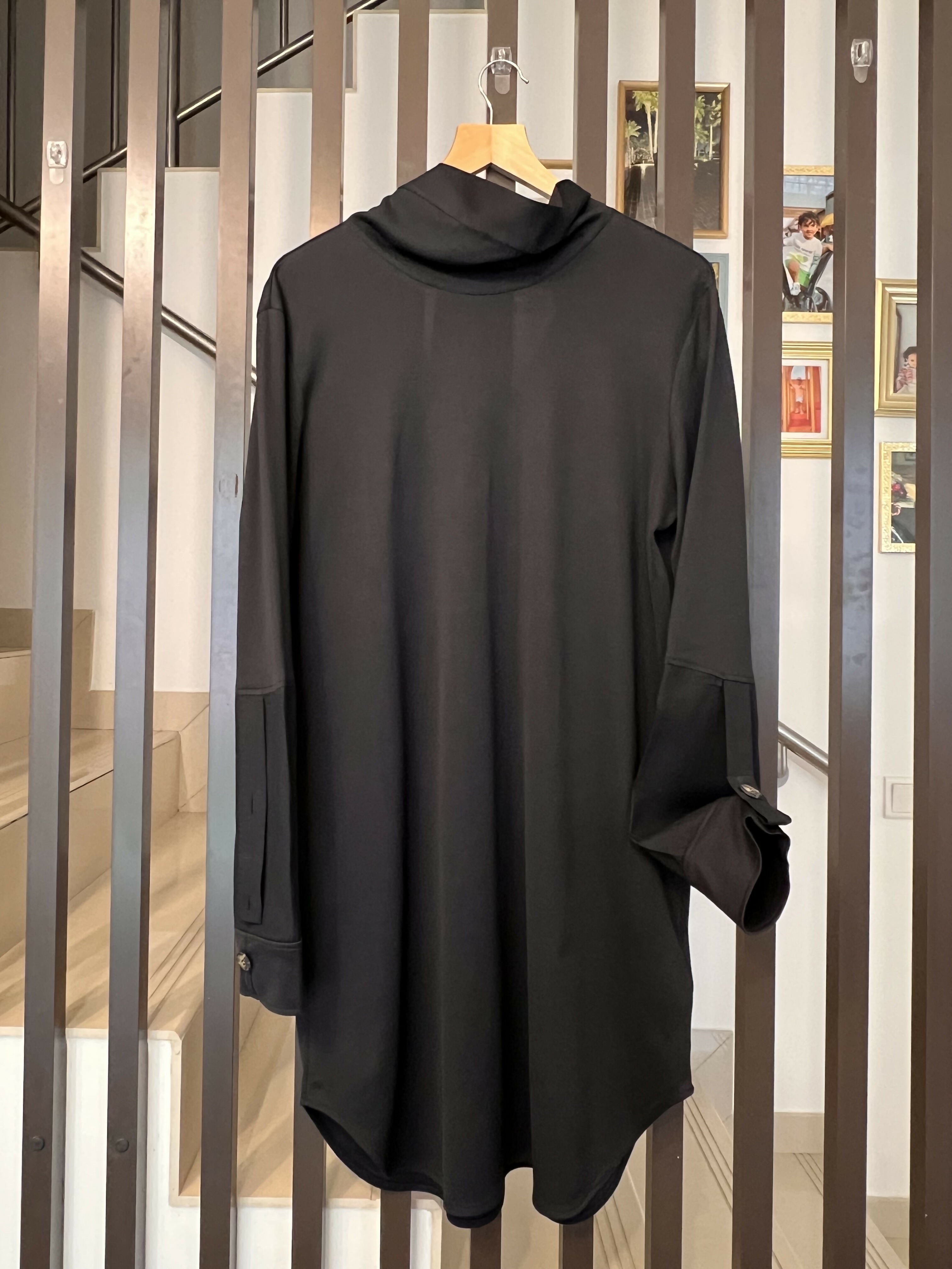 COS Draped Tie detail Midi Dress