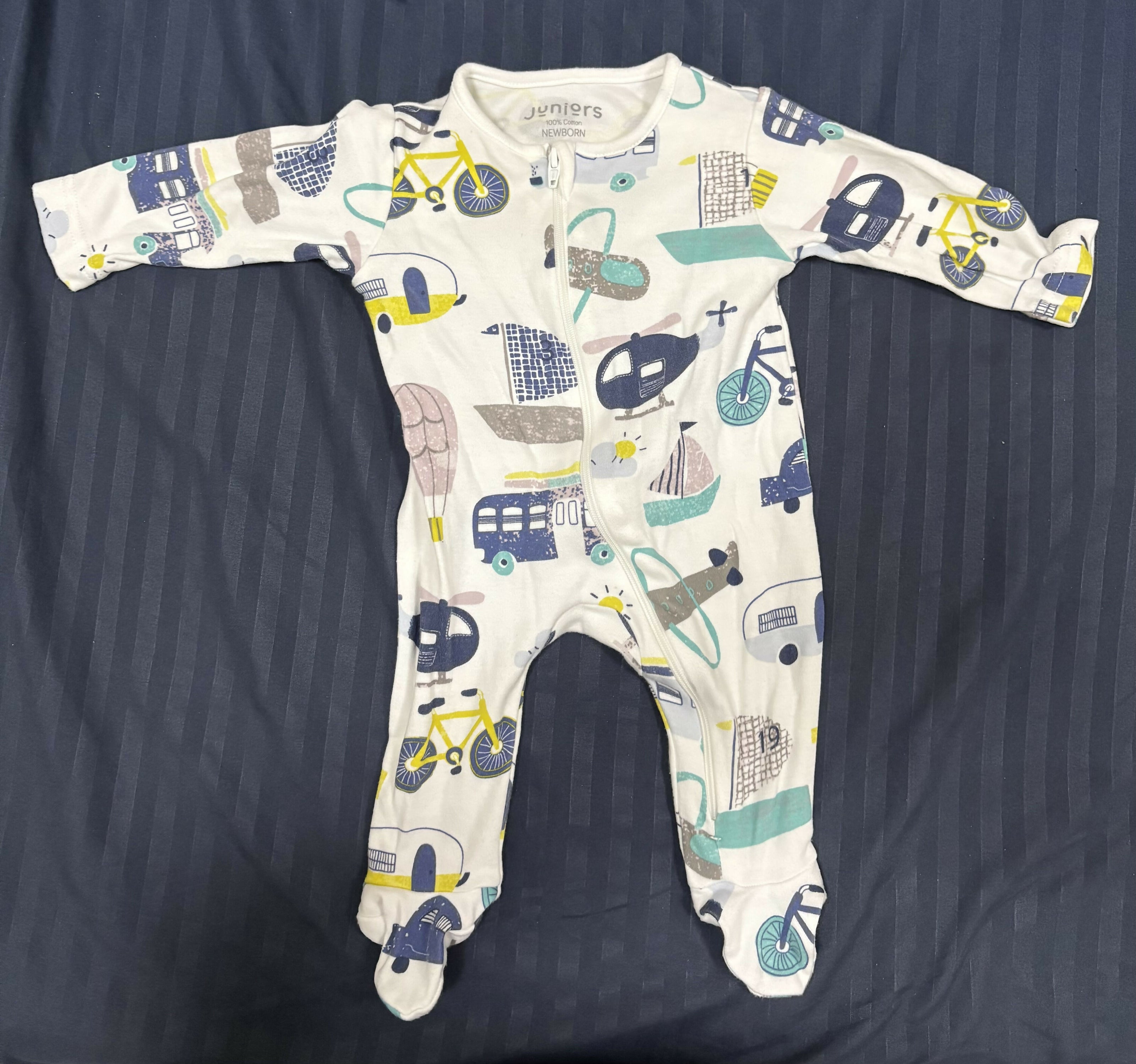 Juniors Newborn Size Sleepsuit