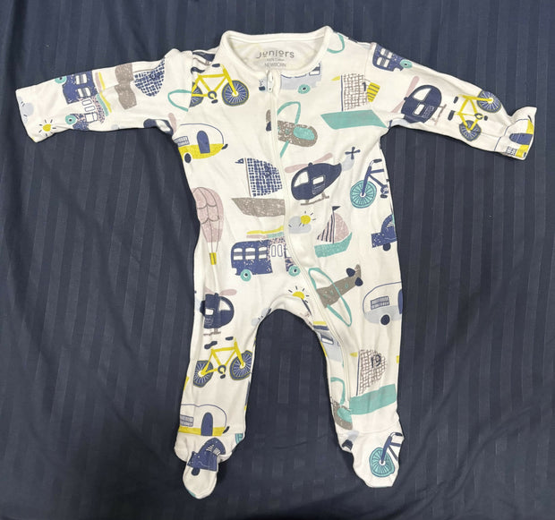 Juniors Newborn Size Sleepsuit