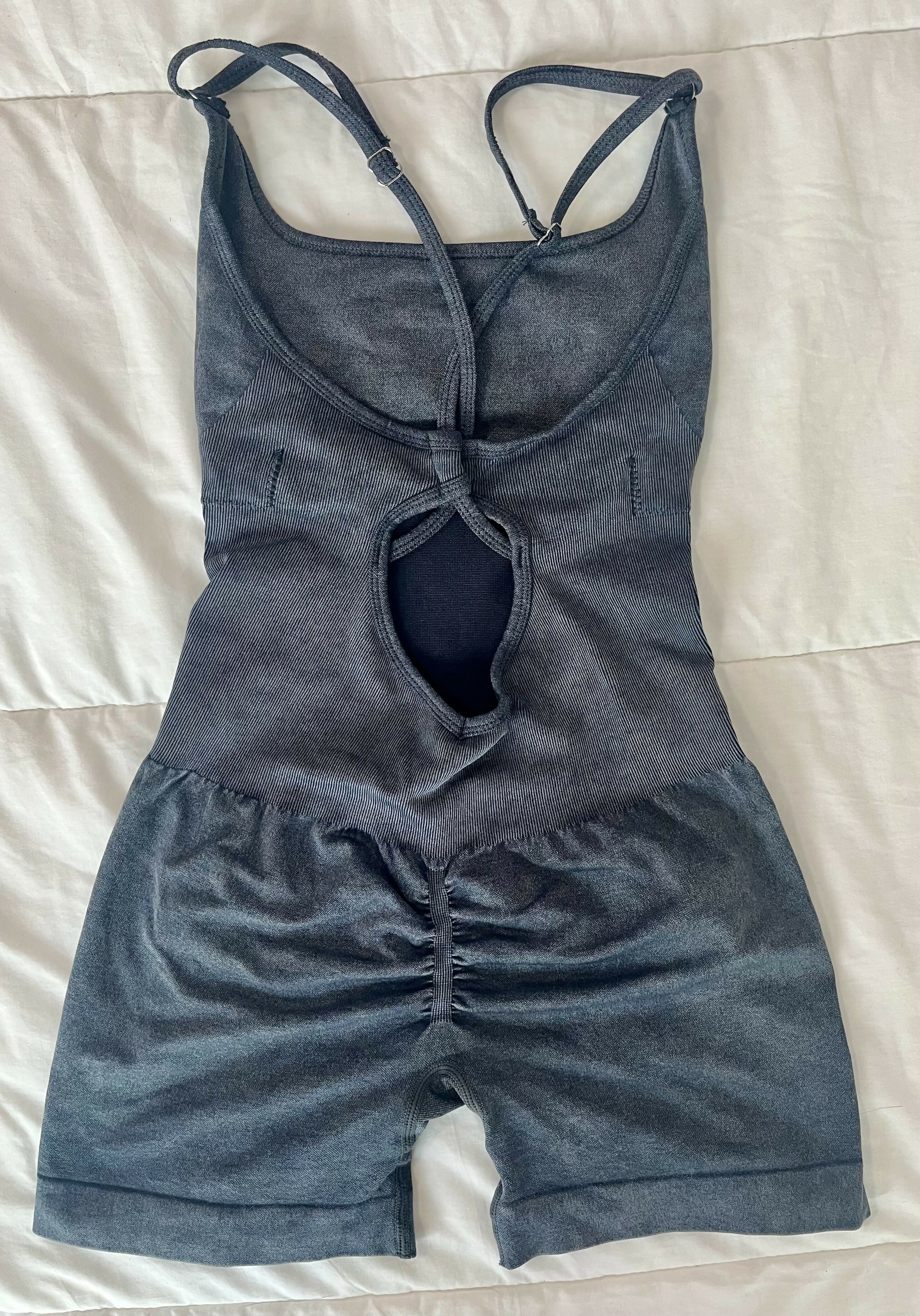 Shein romper gym suit