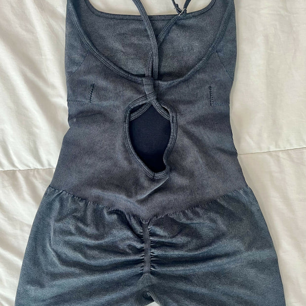 Shein romper gym suit