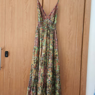 Multi Colored Pattern Summer Dress