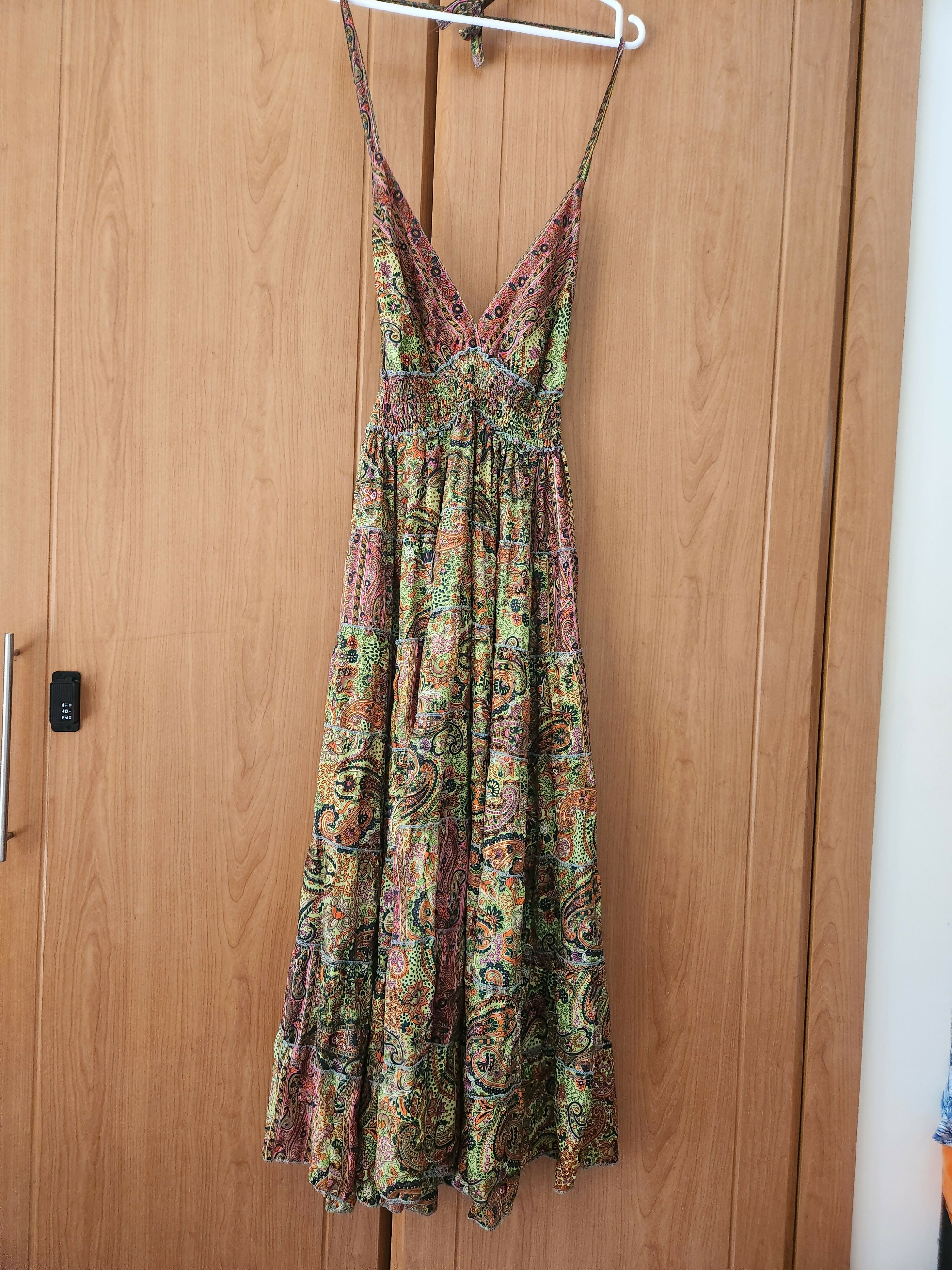 Multi Colored Pattern Summer Dress