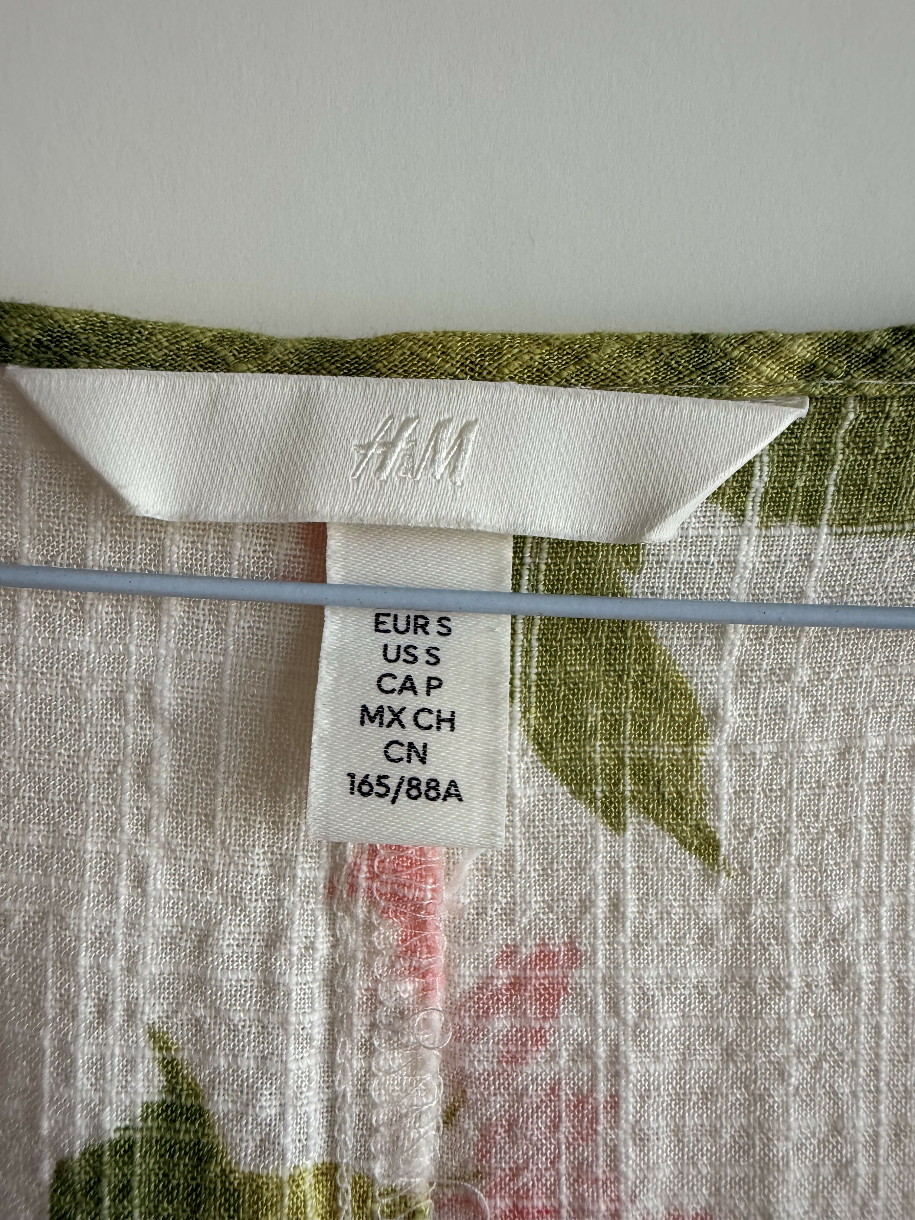 H&M Floral Mini Dress — Size S