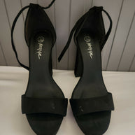 Nasty Gal Black Block Heels