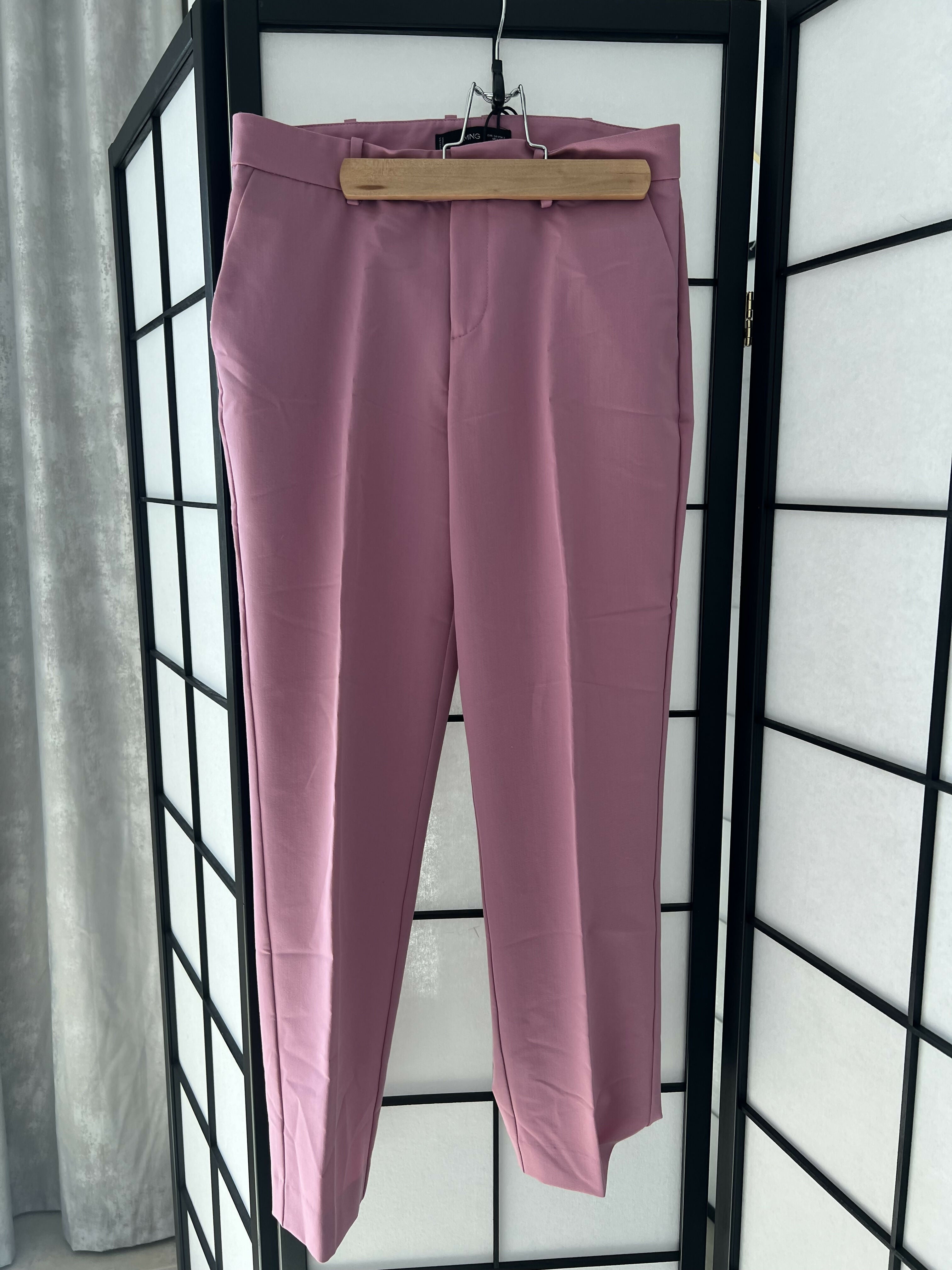 Mango Women pants pink, 34