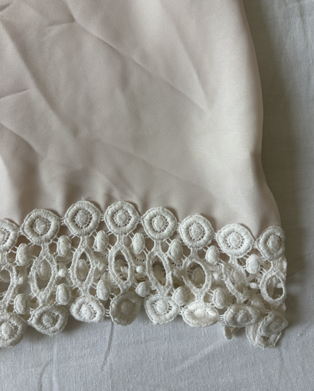 Pale Pink Embroidered Cami Top
