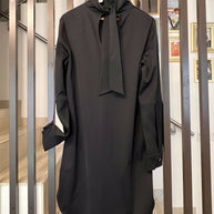 COS Draped Tie detail Midi Dress