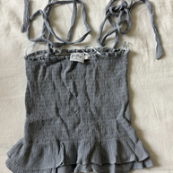 Princess Polly Ruffle Tie Shoulder Top
