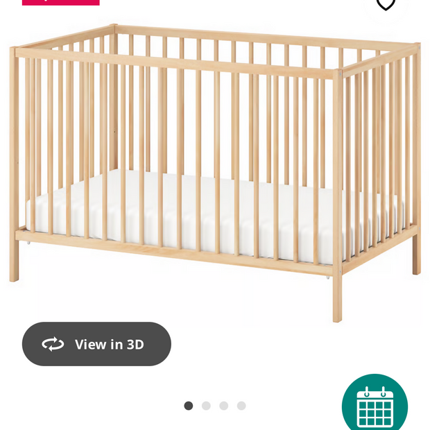 Baby cot Ikea Sniglar