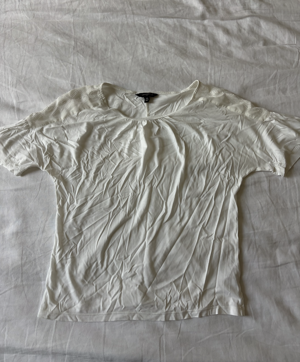 Banana Republic White Tshirt