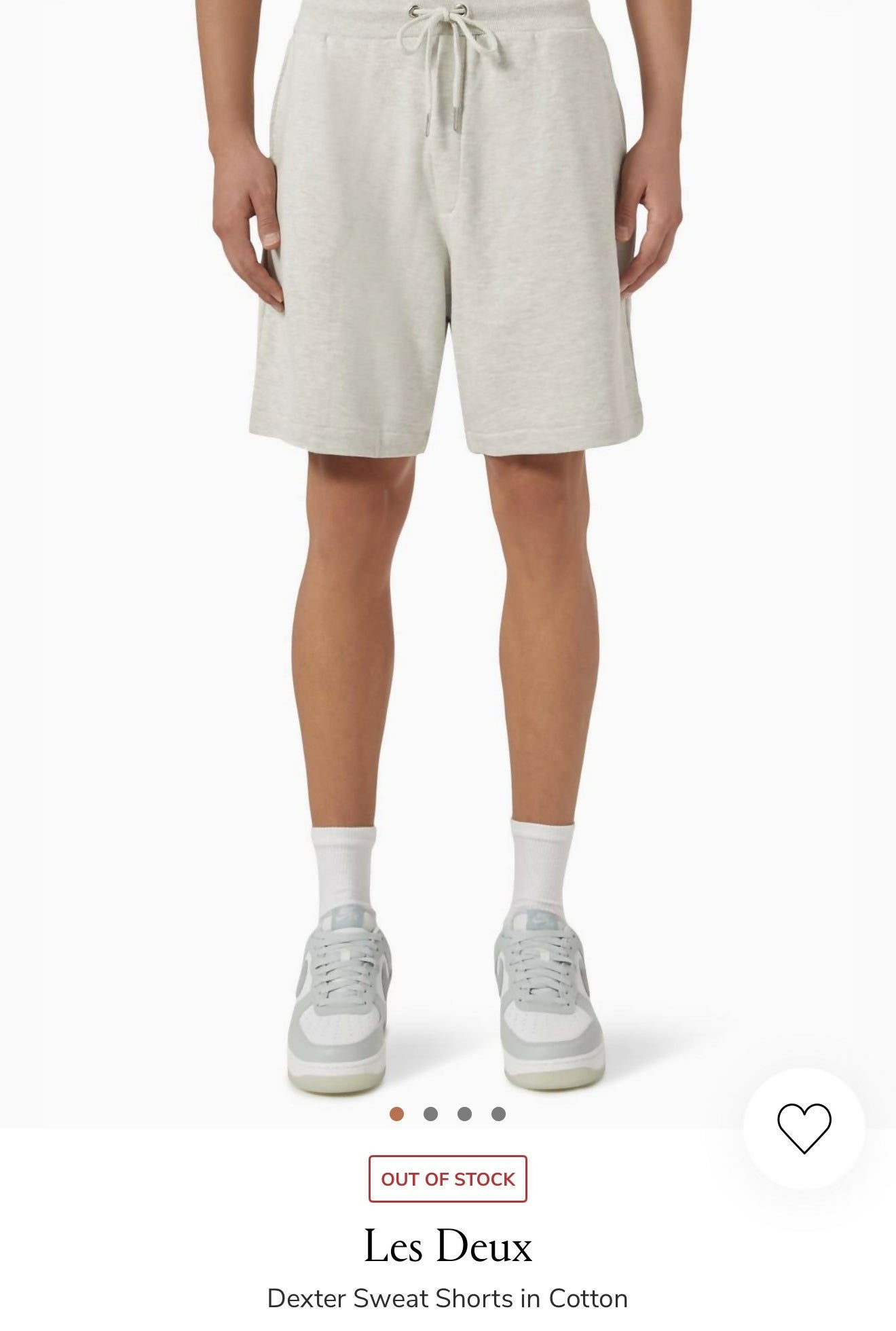 Lea Deux - Dexter Sweat Shorts, cotton - XL