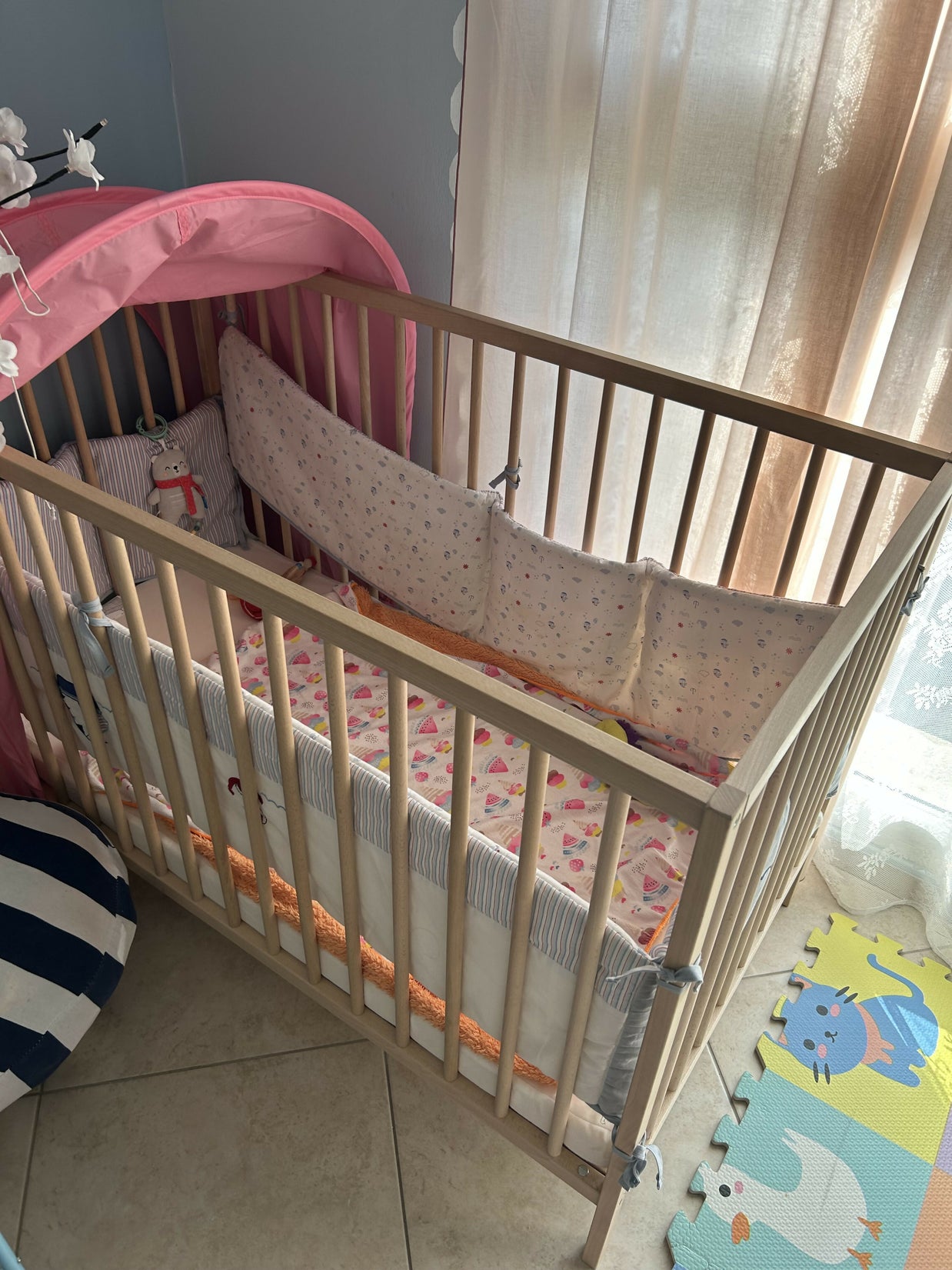 Baby cot Ikea Sniglar