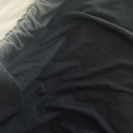 Shein Black scrunch halter dress