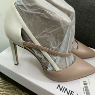 Unworn/ NWB - Nine West Two-Tone Pointed toe heels
