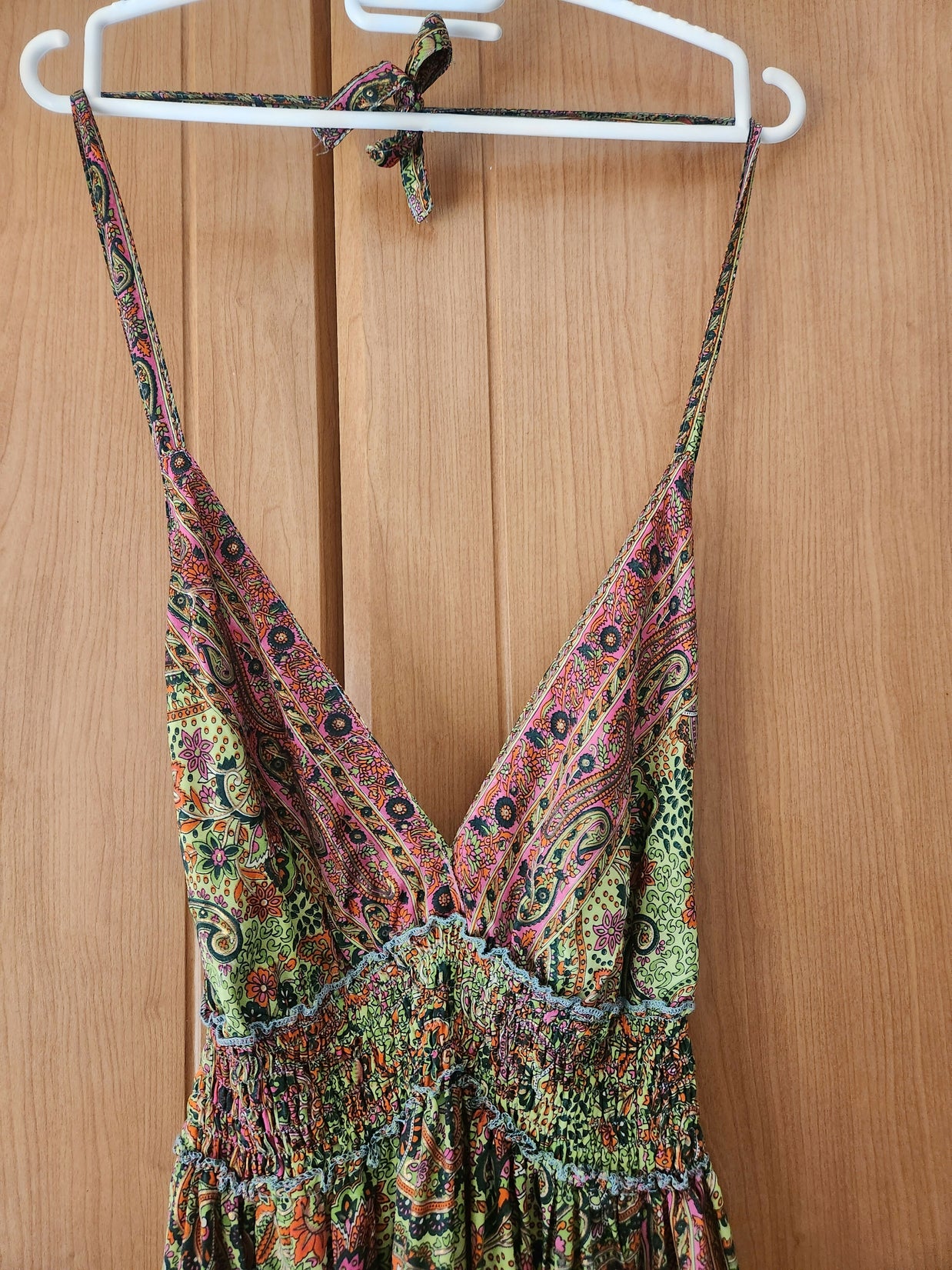 Multi Colored Pattern Summer Dress