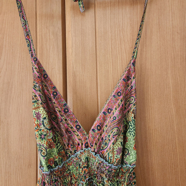 Multi Colored Pattern Summer Dress