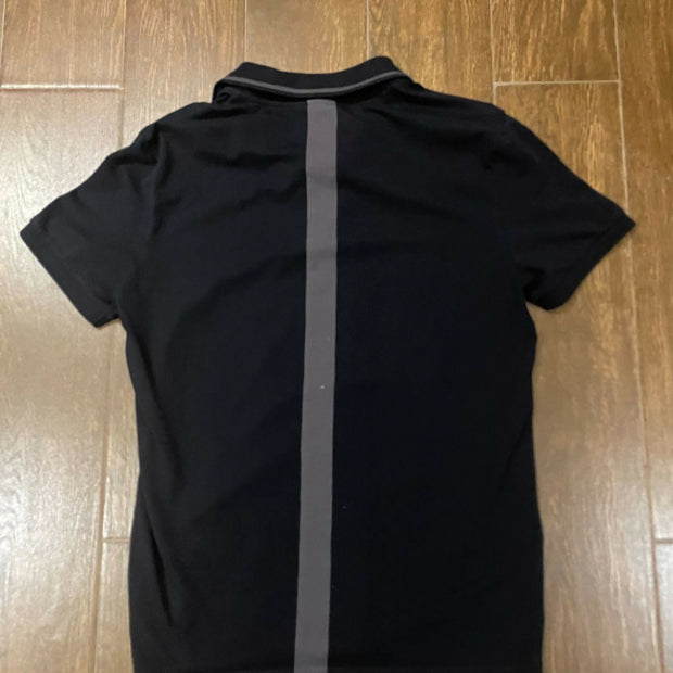 Emporio Armani Men's Black and Navy Polo-shirts