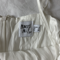 Princess Polly White Ruffled Mini Dress